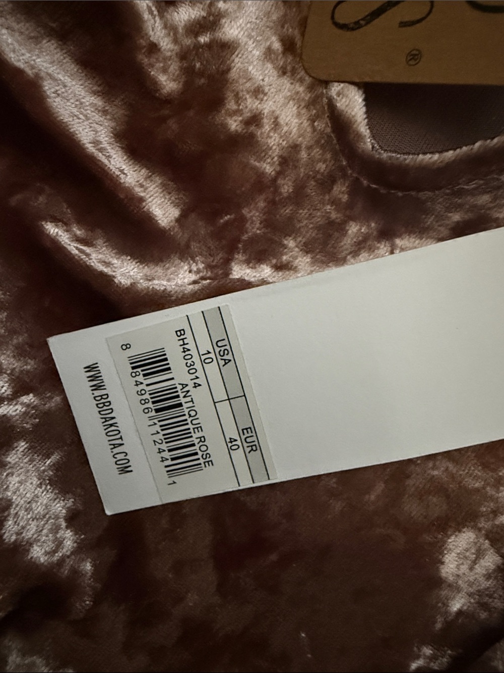 BB Dakota Mauve Velvet Spaghetti-Strap Wide Leg Jumpsuit - Picture 3 of 11